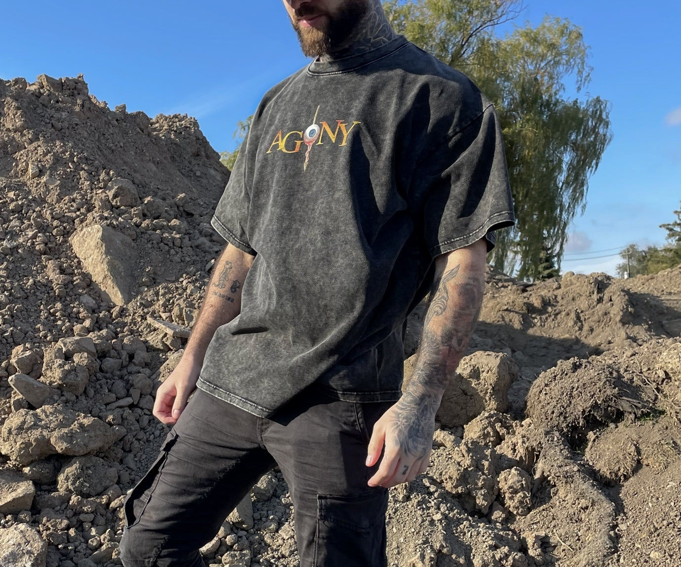 Oversized AGONY Tee