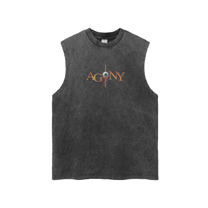 faze agony,neversoft,acid wash,sleeveless,twitch,gamer merch